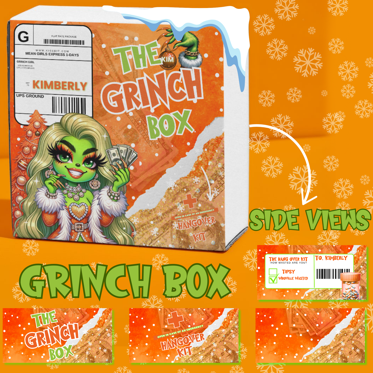 Grinch Box(Hangover Kit)